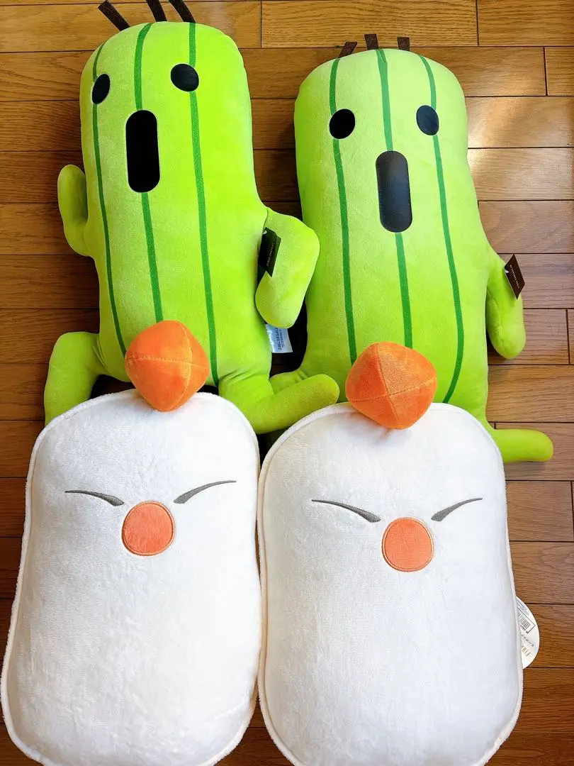 約50cm FINAL FANTASY モーグリ 特大クッション ファイナルファンタジー ふわふわダイカットクッション モーグリ
