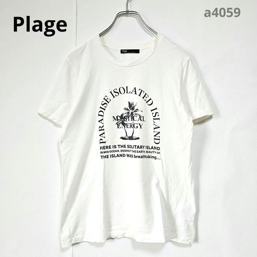 2025年最新】Plage カラー：ホワイト系 半袖(Tシャツ)の人気