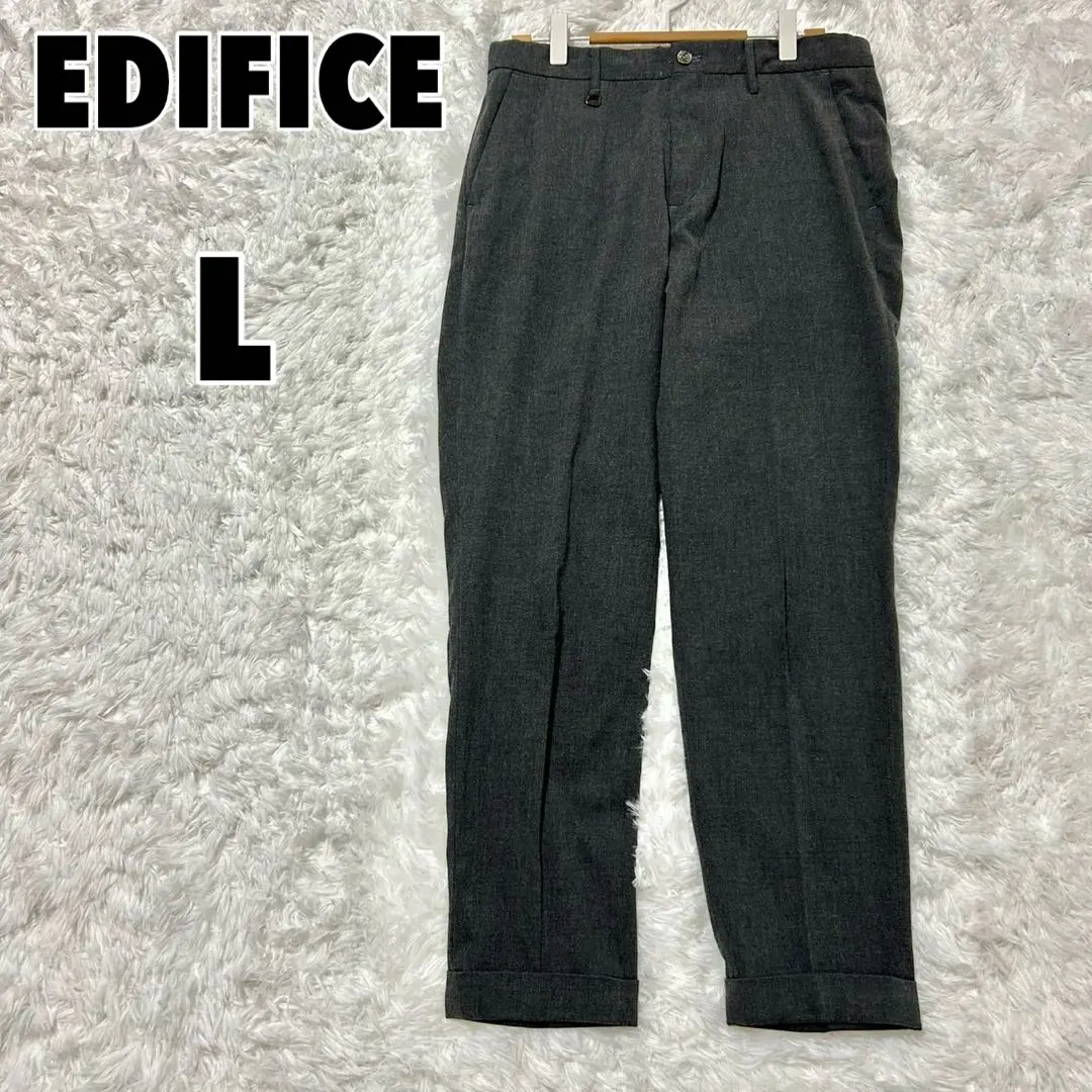 Thumbnail of ♥EDIFICE♥ Edifice (L) Center Press Pants Slacks