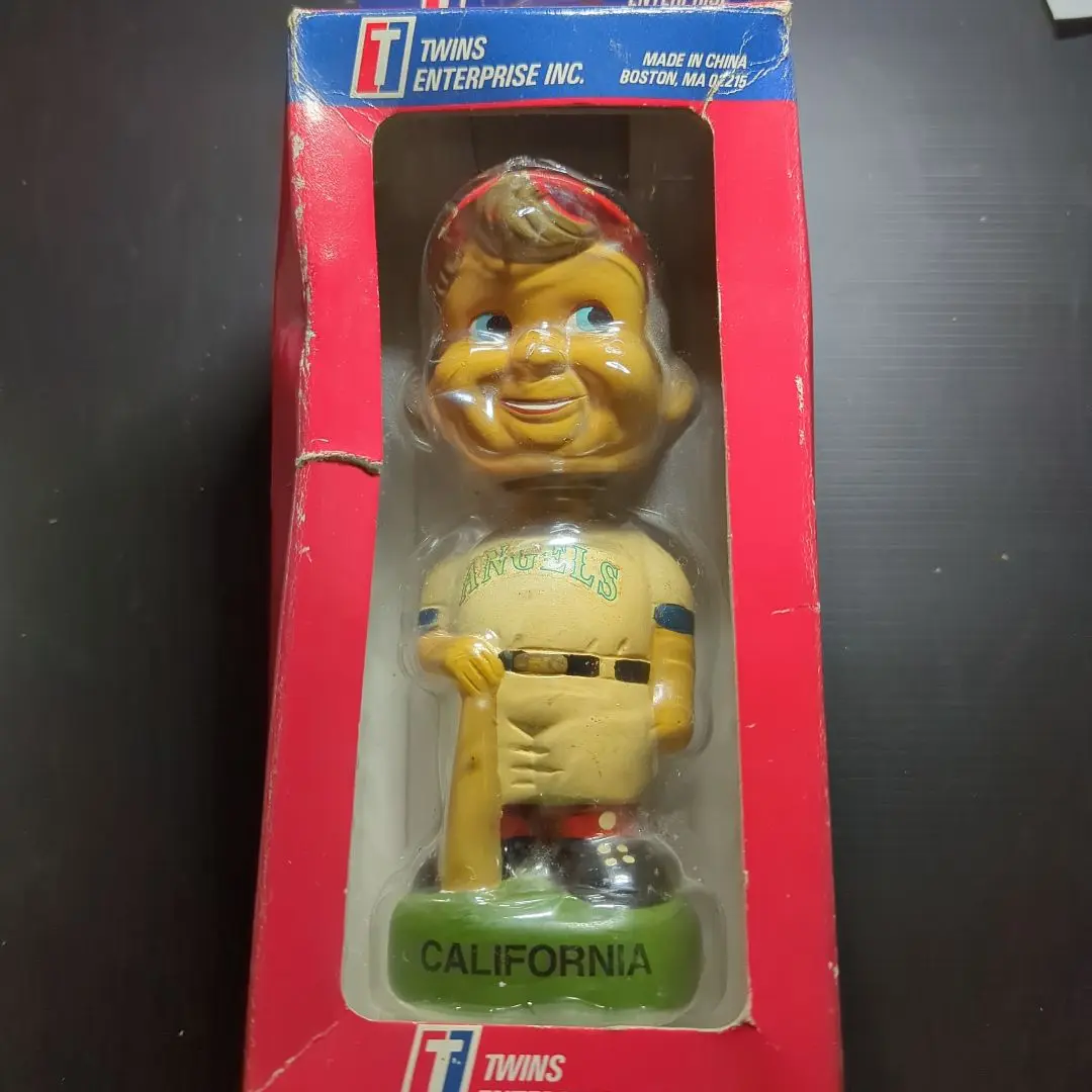 2013年配布 野茂英雄 ドジャース時代 ボブルヘッド フィギュア 新品 野茂英雄 ボブルヘッド 2013年 ドジャースタジアム 球場配布