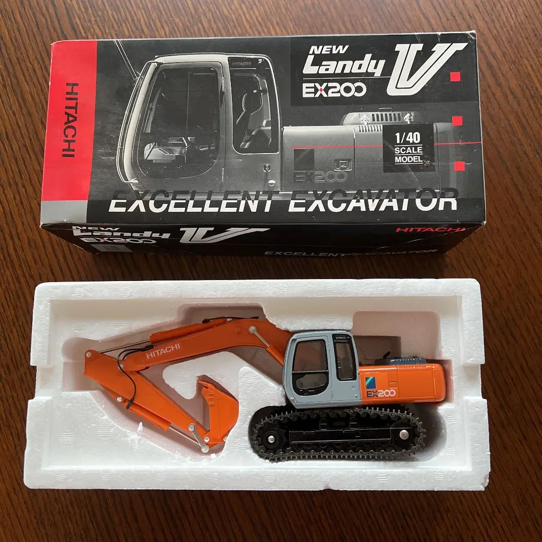レア1/40 日立建機　EX200 Landy 油圧ショベル 建設機械ミニカー レア1/40 日立建機 EX200 Landy 油圧ショベル 建設機械ミニカー