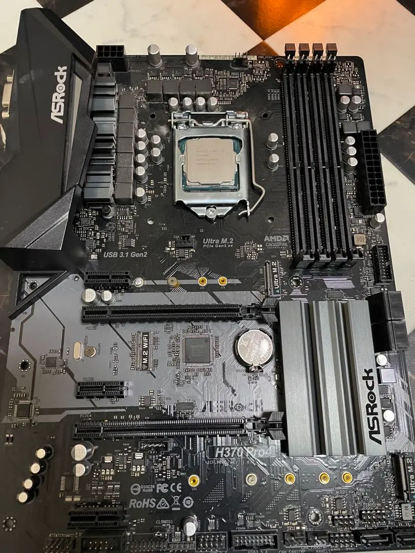 【動作確認済】ASRock H370 Pro4 マザーボード ASRock H370 PRO4 Desktop Motherboard - Intel H370 Chipset