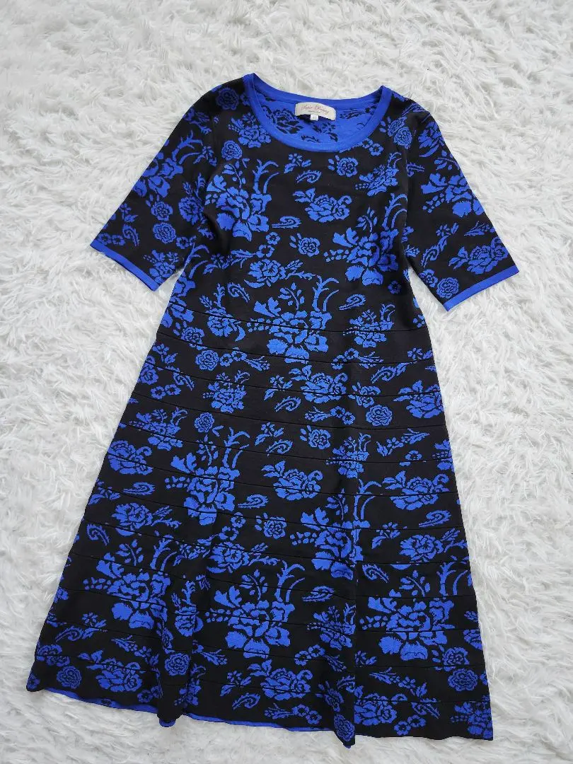 Thumbnail of Super Beauty Floral Knit Dress