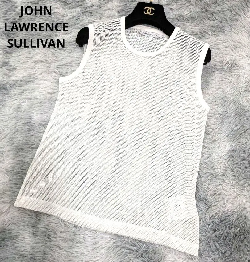 john lawrence sullivan ノースリーブ JOHN LAWRENCE SULLIVAN ノースリーブ ジャケット（WASHED DENIM