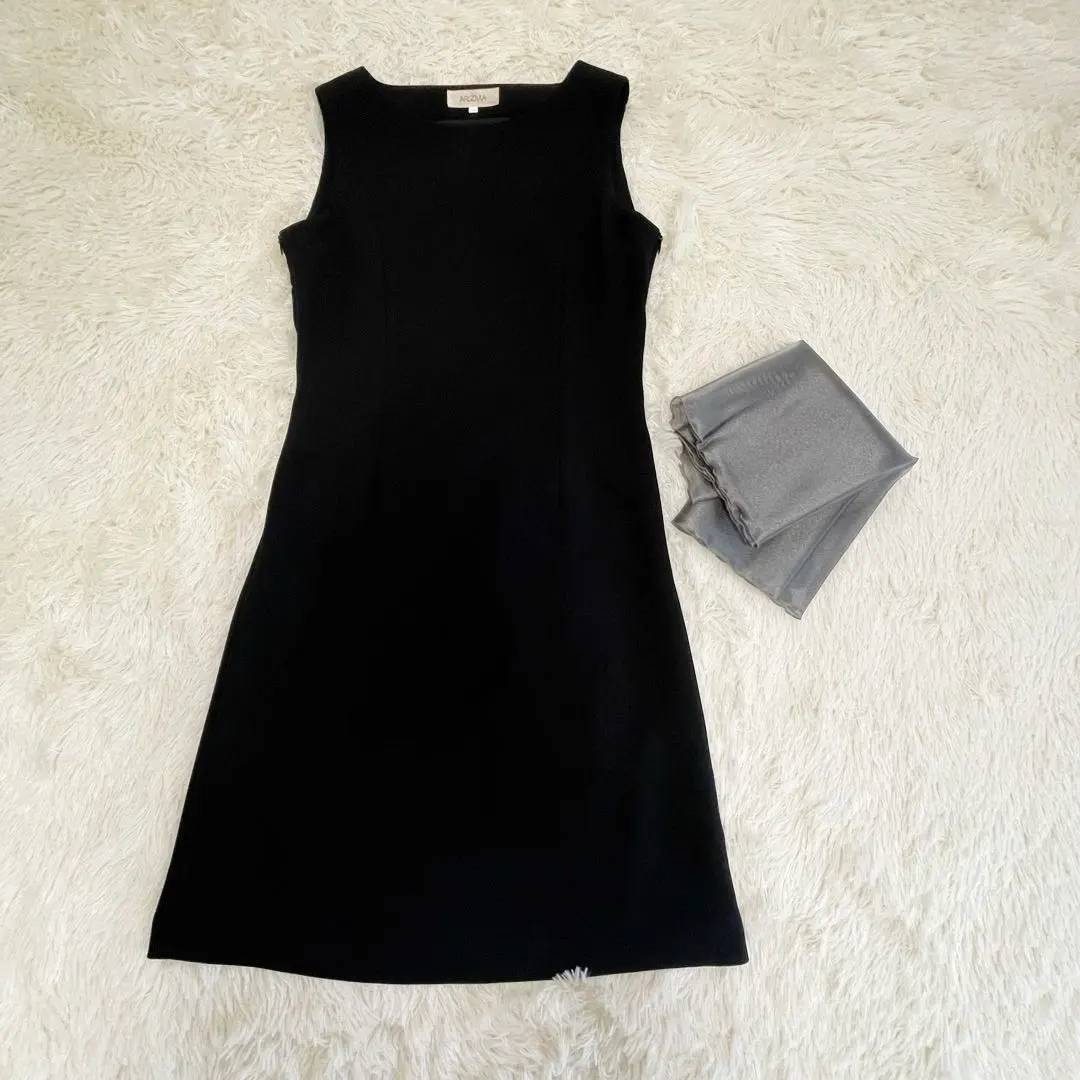 阿尔戈维亚 无袖 黑色 丧服 连衣裙 披肩 11号 的縮圖