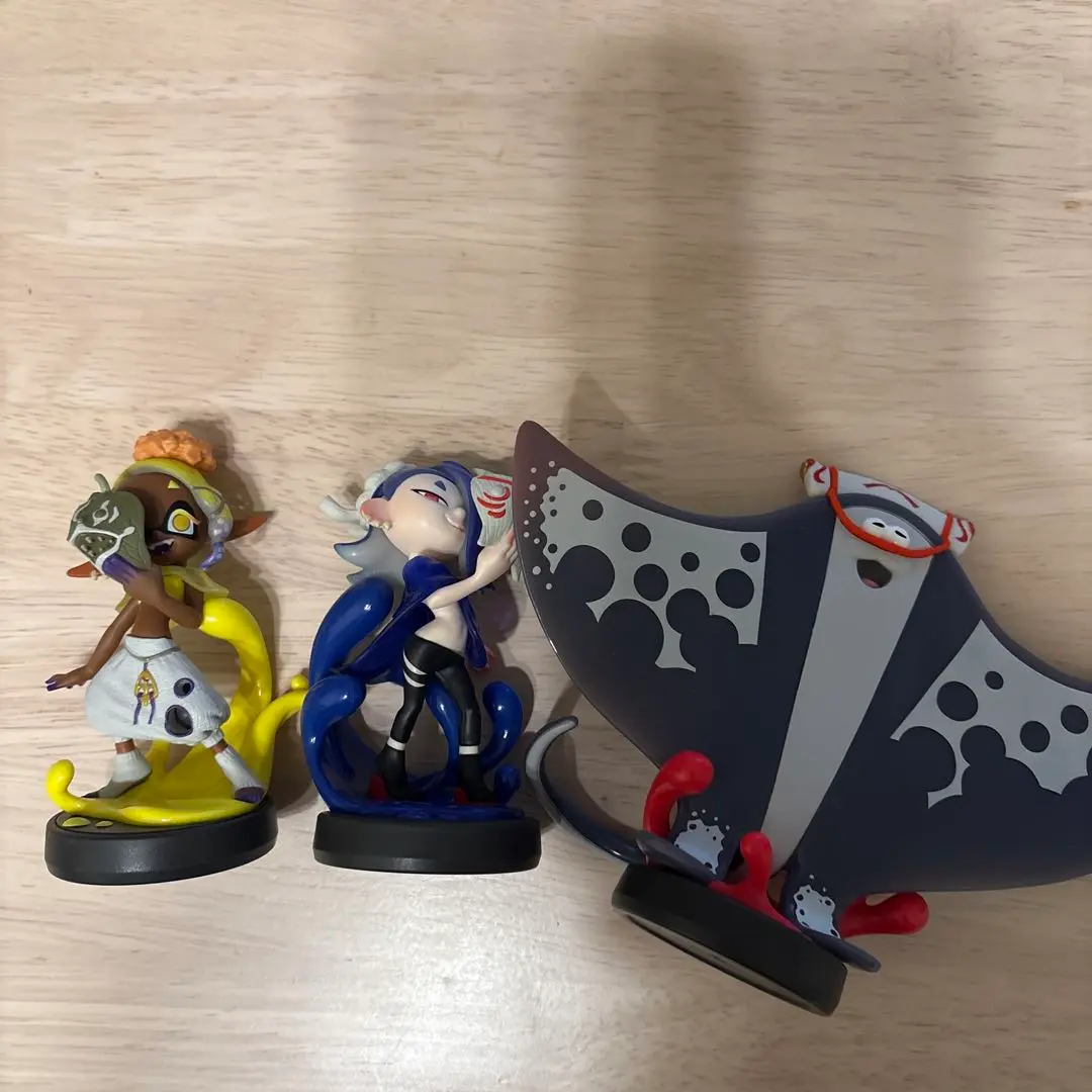 アミーボまとめ売り 14体 楽天市場】amiibo すりみ連合セット[フウカ／ウツホ／マンタロー