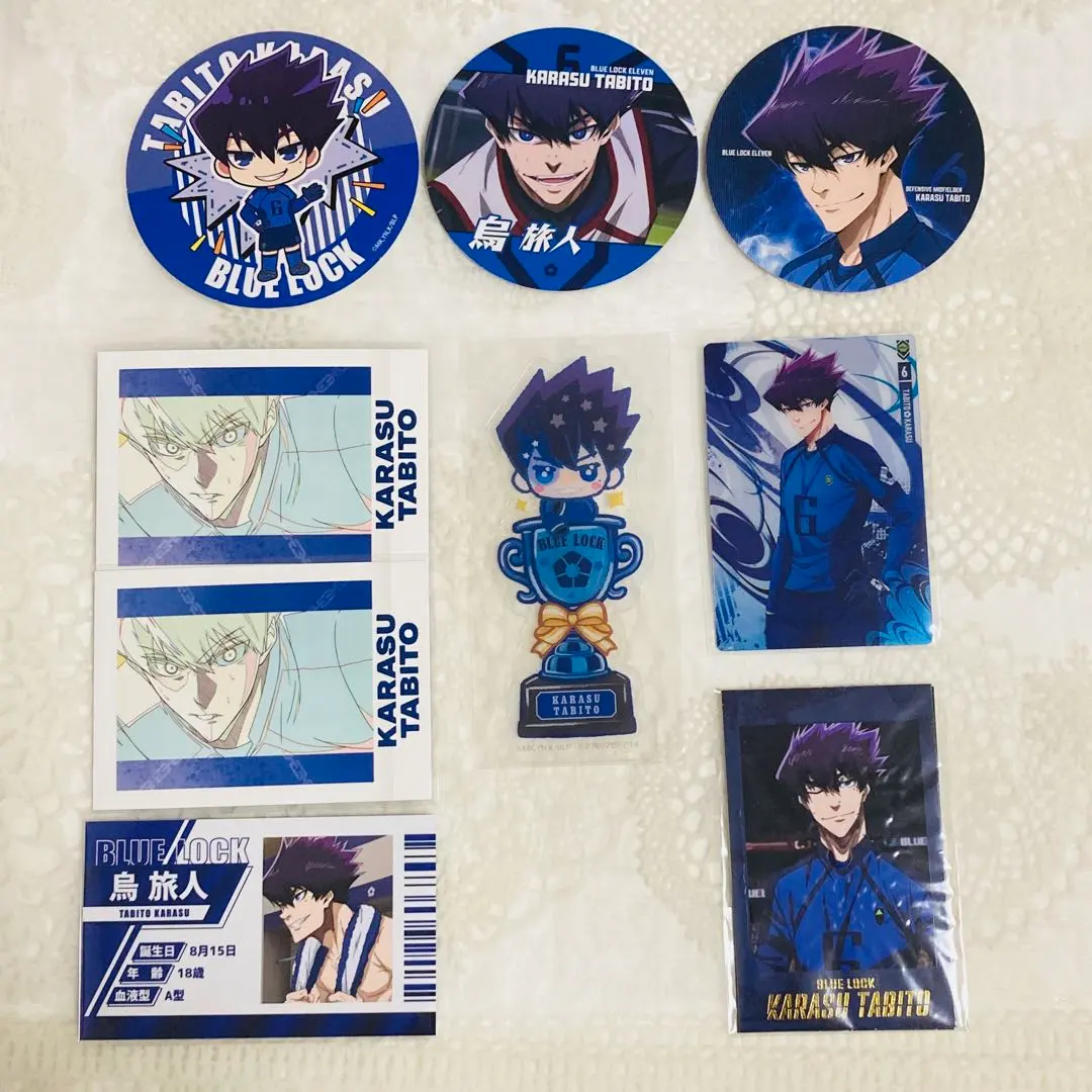 Thumbnail of Blue Lock, Karasu Tabito, Blue Lock Exhibition Pasure Collection Card / U-20 Business Card / Wafer Card