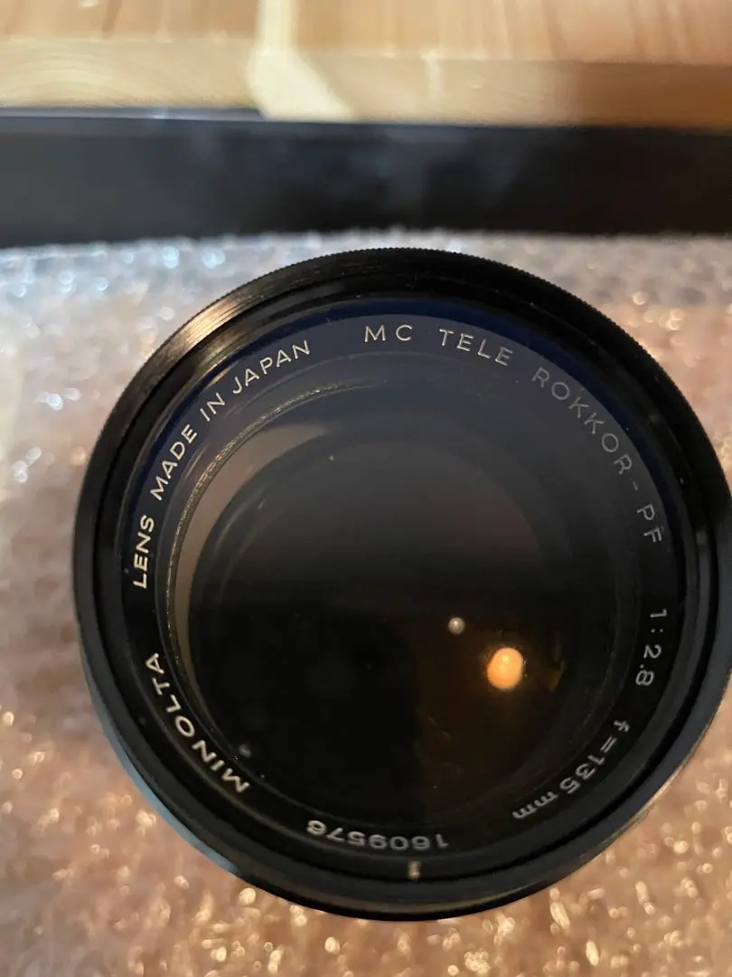 【極美品】ミノルタ MC TELE ROKKOR 135mm F2.8 212 MINOLTA MC TELE ROKKOR-PF 135mm F2.8 ¥11,800（中古 SR