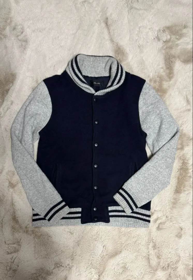 Thumbnail of Knit Stadium Jumper - Tomorrowland - Blue Work