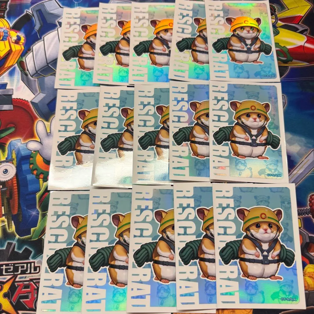 遊戯王　スリーブ　公式　①　レスキューラット 遊戯王 レスキューラット スリーブ 未使用 70枚 - メルカリ