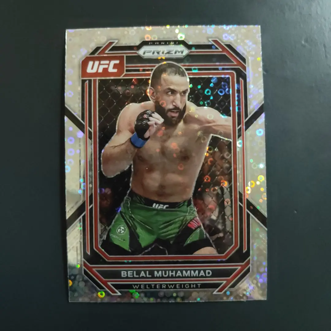 UFC SELECT　パープル　ベラル・ムハマッド　サインカード UFC SELECTパープルベラル・ムハマッドサインカード