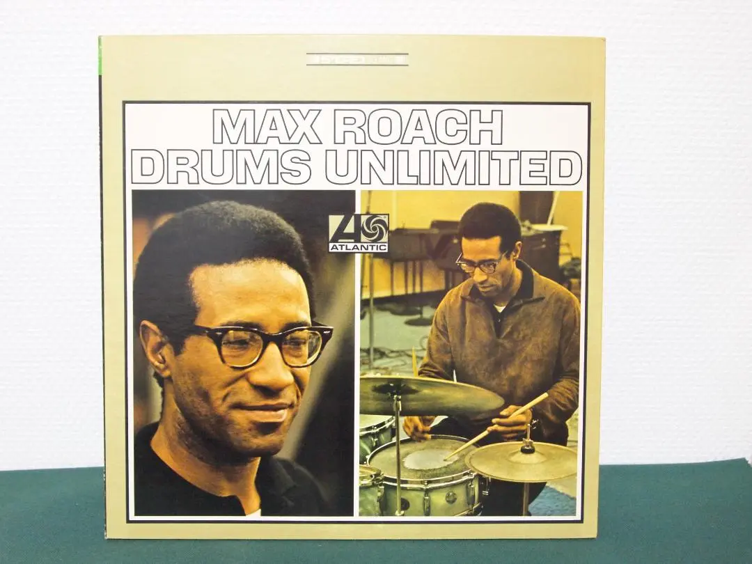 マックス・ローチDrums Unlimited限りなきドラム　レコード　帯付き！ Max Roach / マックス・ローチ「Drums Unlimited / 限りなき