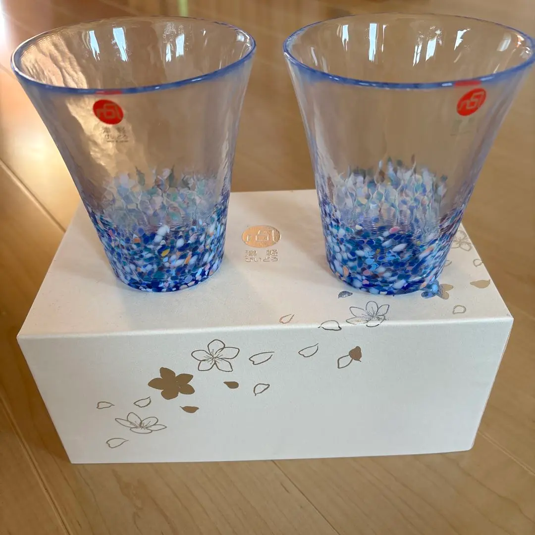 Thumbnail of Tsugaru Vidro - Evening Calm Sky - Set of 2