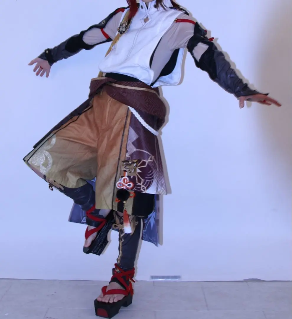 鹿野院平蔵 コスプレ 三分妄想 セット 原神 鹿野平蔵 コスプレ フルセット 三分妄想 （三分妄想 原神