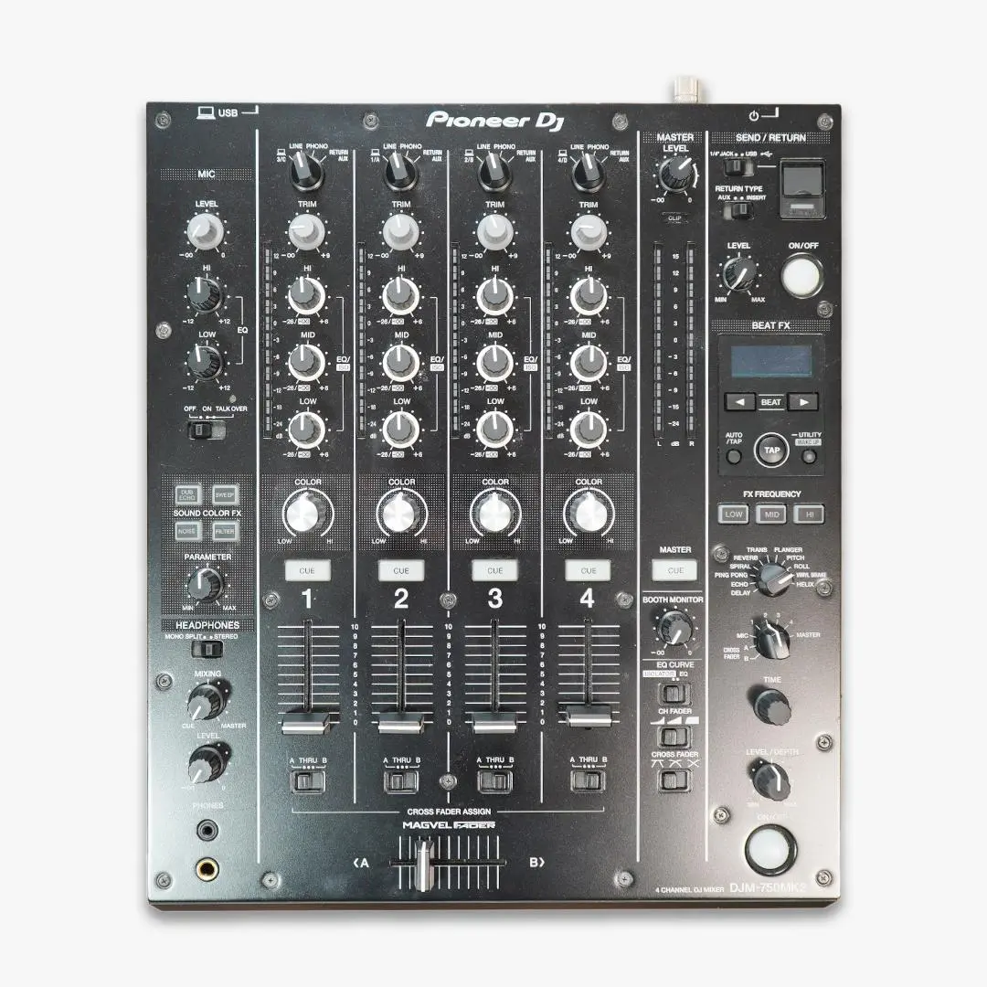 値下げしました。Pioneer DJ DJM-900NXS2 ミキサー Pioneer DJ のフラッグシップDJミキサー DJM-900NXS2 の基本