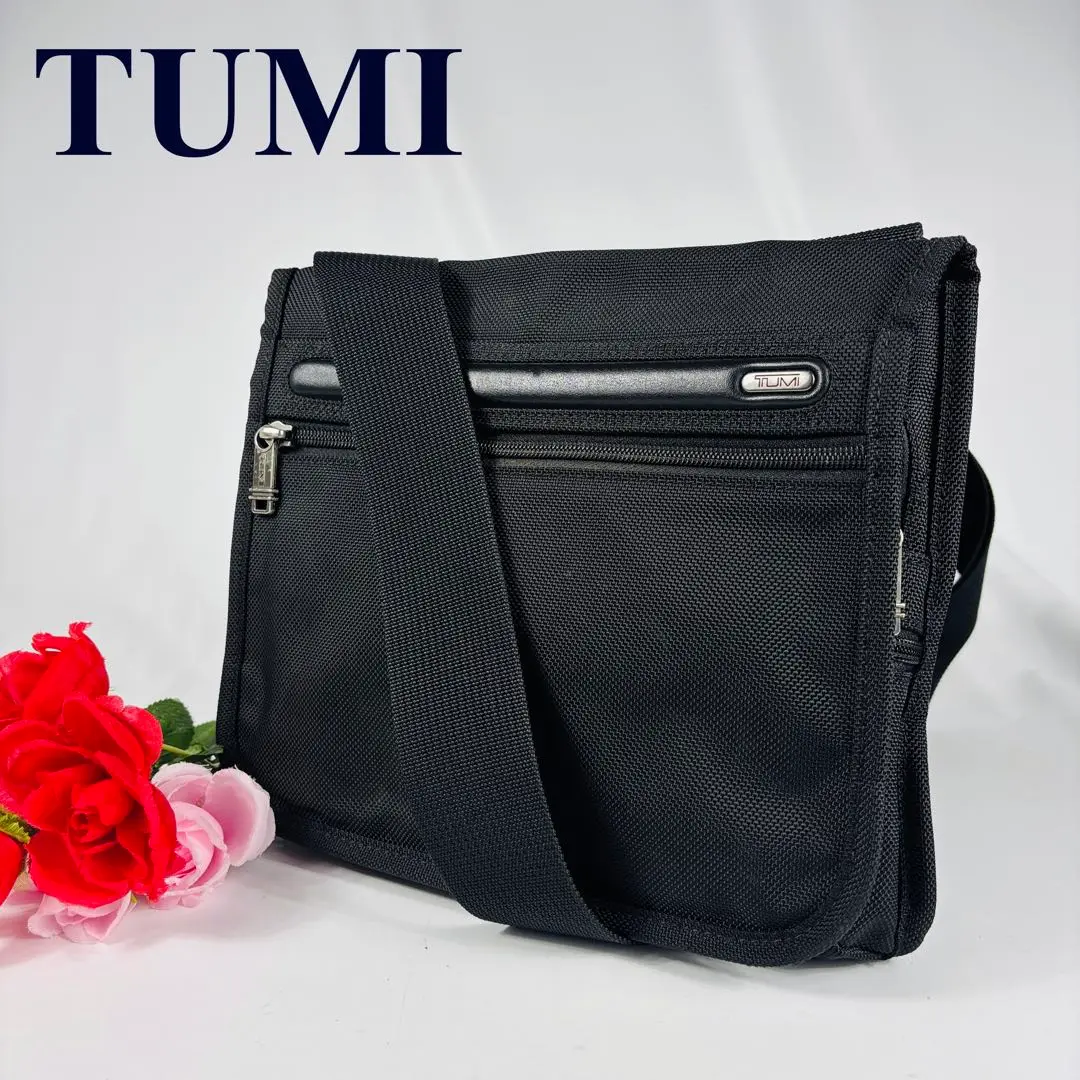 未使用級　TUMI スモール ショルダーバッグ 黒 ブラック 22105DH 2025年最新】tumi 22105の人気アイテム - メルカリ