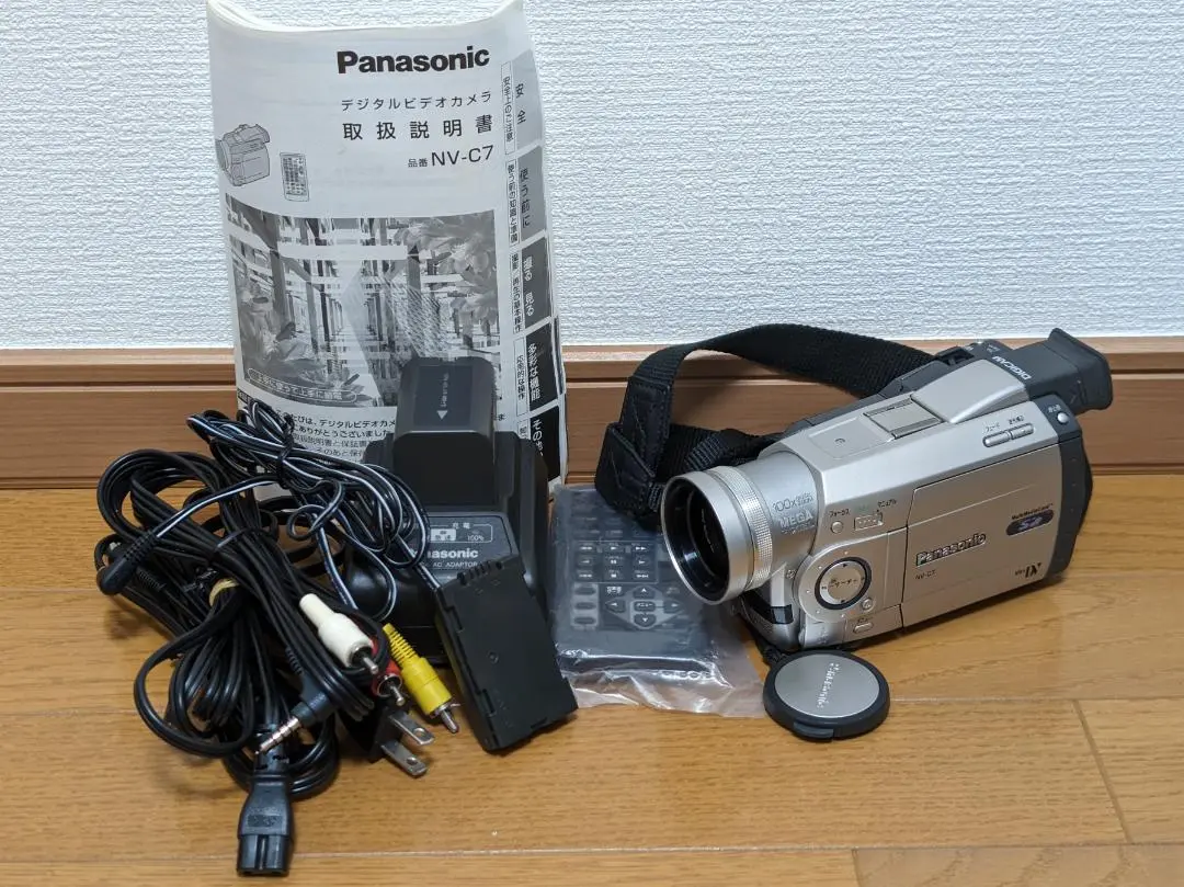 録・再・ダビングOK★パナソニック ミニＤV NV-C７ 美品 Panasonic パナソニック NV-C7 デジタルビデオカメラ MiniDV