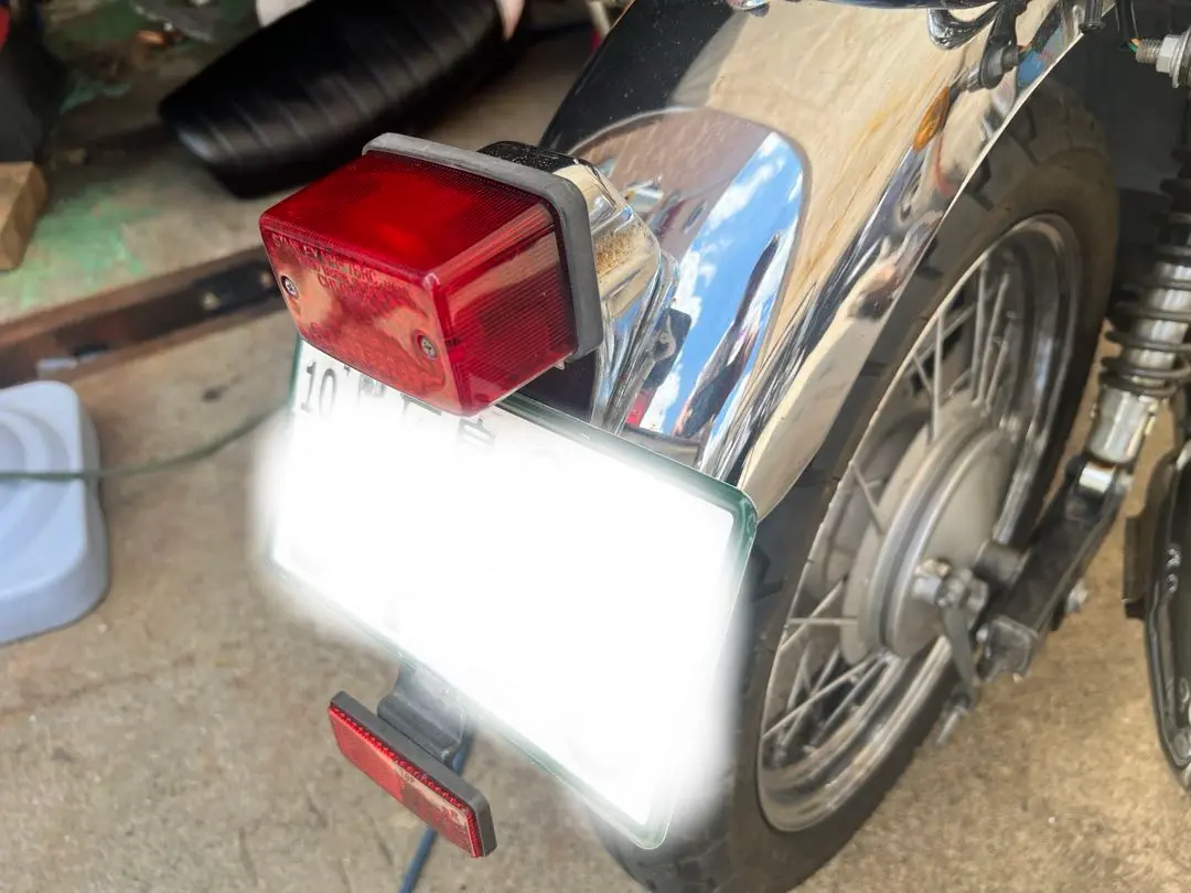 CB400SS リアフェンダー Amazon.co.jp: X-cars General Purpose Short Rear Fender Black