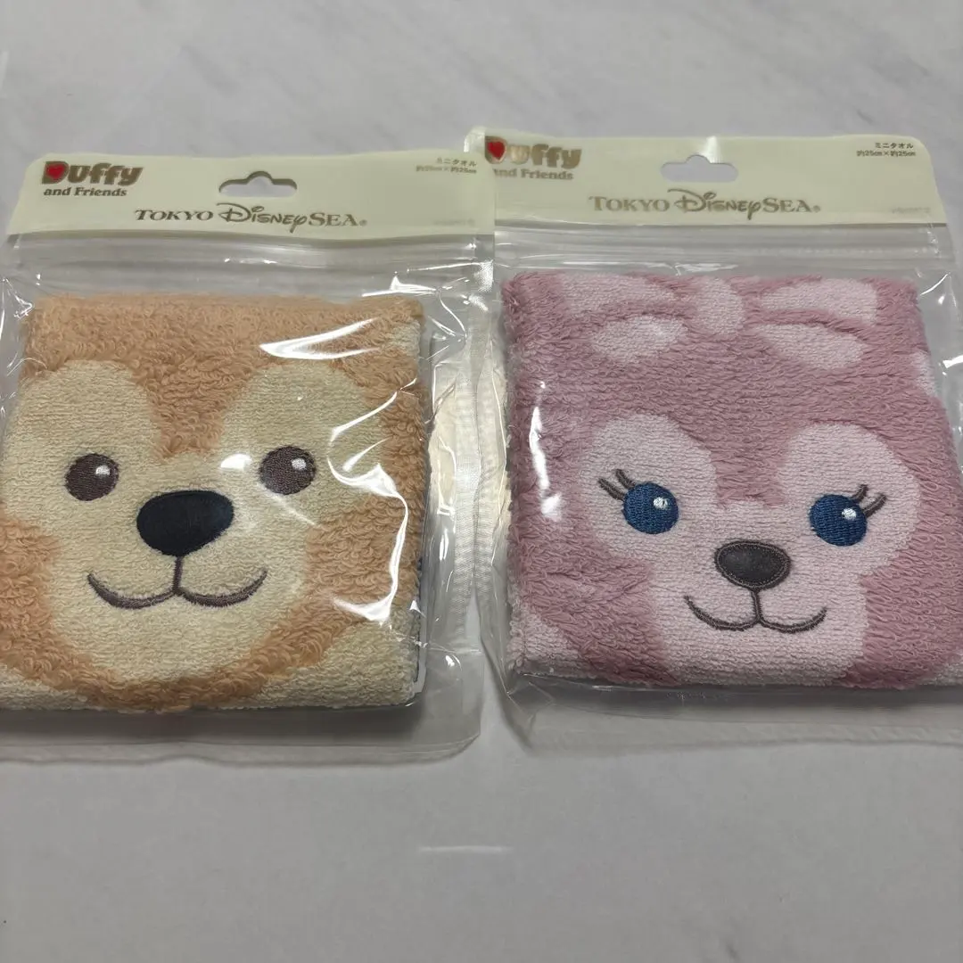 迪士尼 Duffy 迷你毛巾套裝 的縮圖