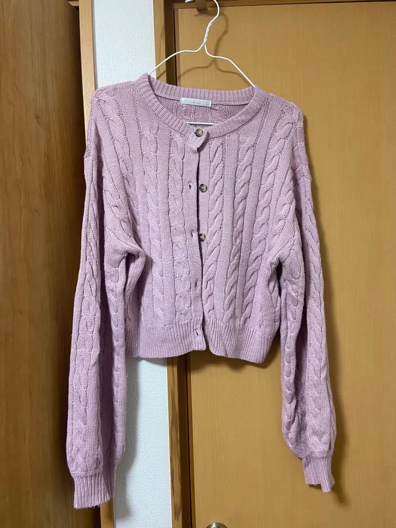 Thumbnail of Pink cardigan