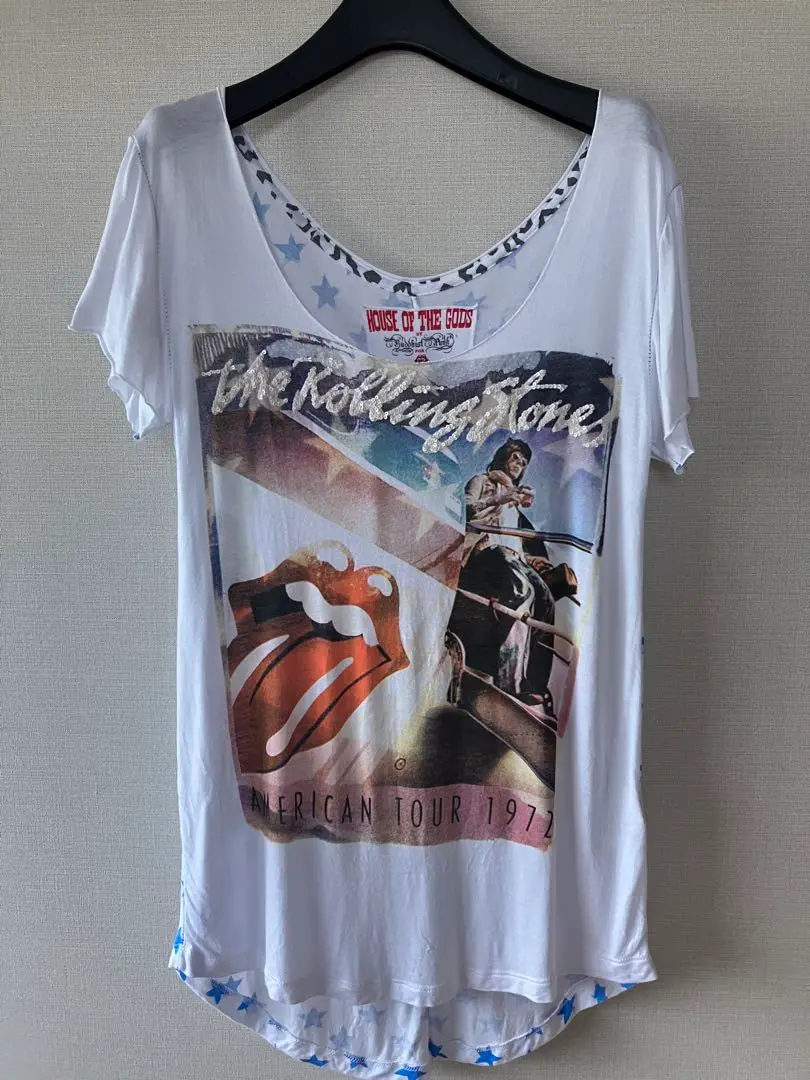 HOUSE OF THE GODS 平子梨沙　ローリングストーンズ迷彩Tシャツ HOUSE OF THE GODS 平子梨沙ローリングストーンズ迷彩Tシャツ