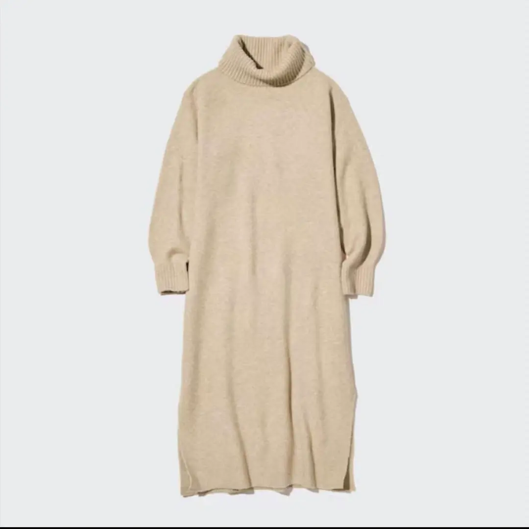 Thumbnail of Uniqlo Souffle Yarn Turtleneck Dress