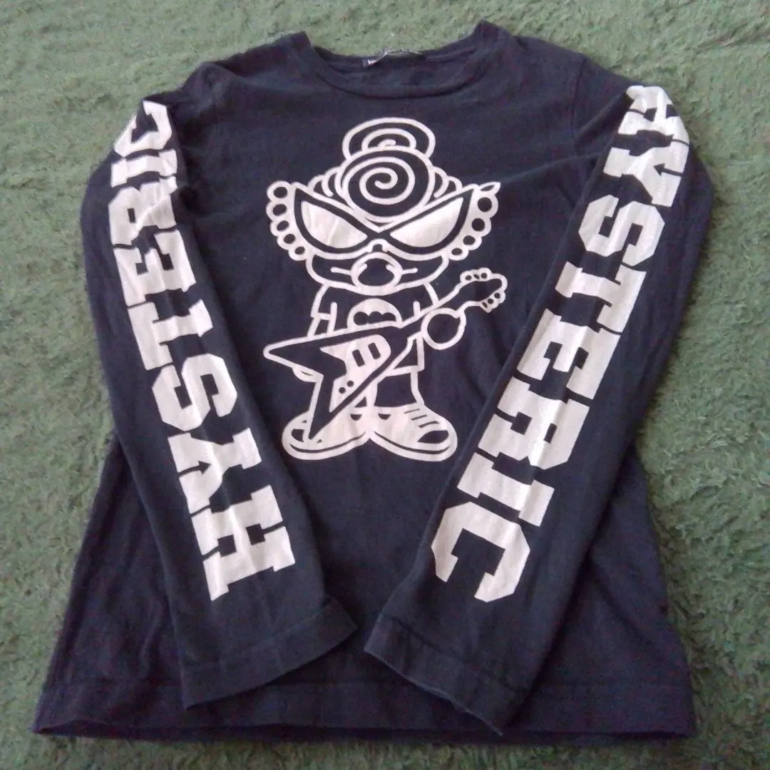 Thumbnail of 512) HYSTERIC MINI Long Sleeve Cut-and-Sew, Black