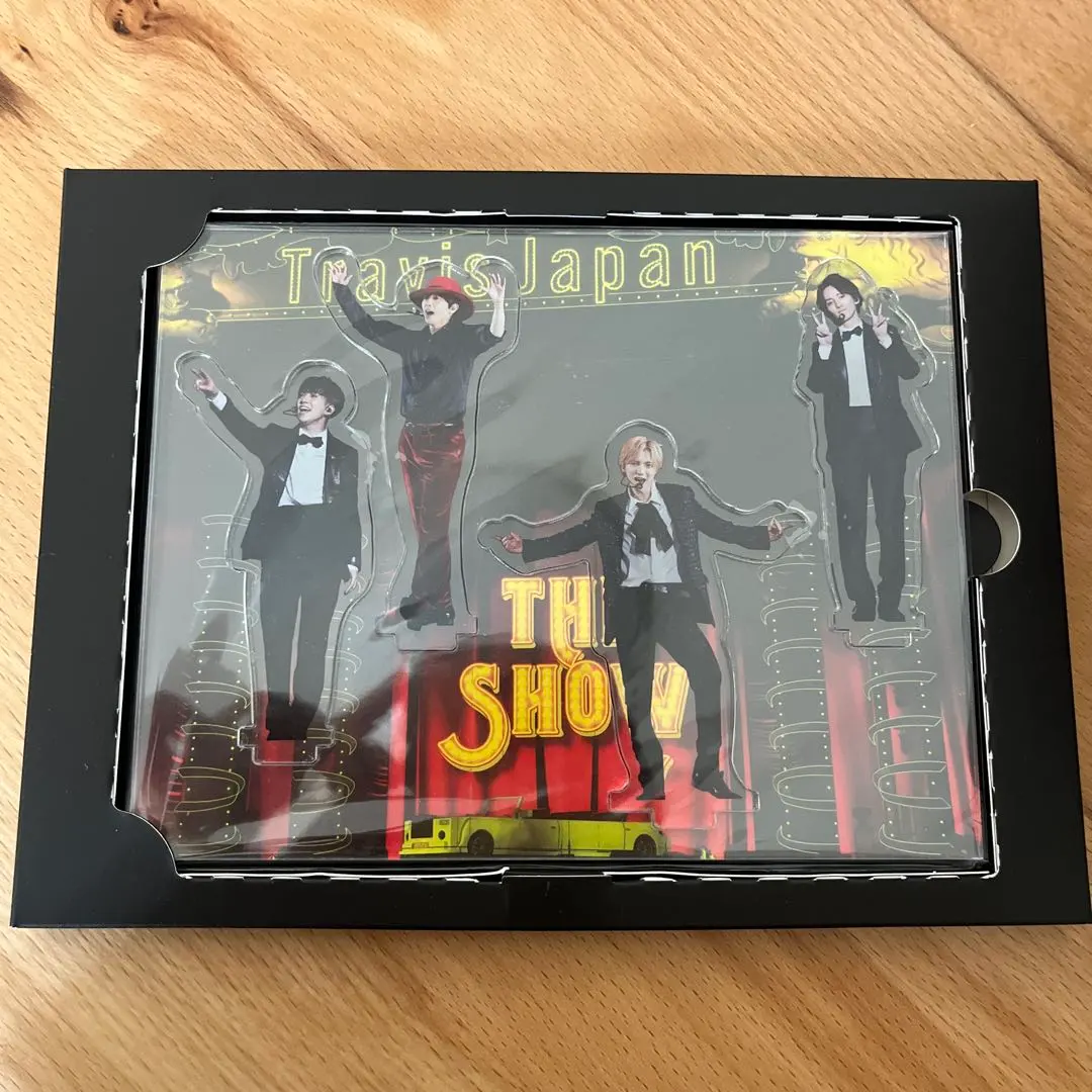 Thumbnail of Unopened limited edition acrylic stand from Travis Japan debut concert
