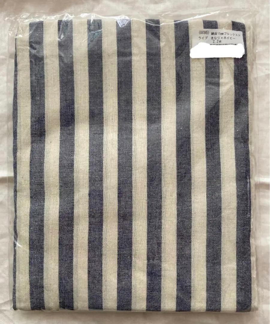 Thumbnail of CHECK&STRIPE Cotton Linen Block Stripe 2.2m C&S