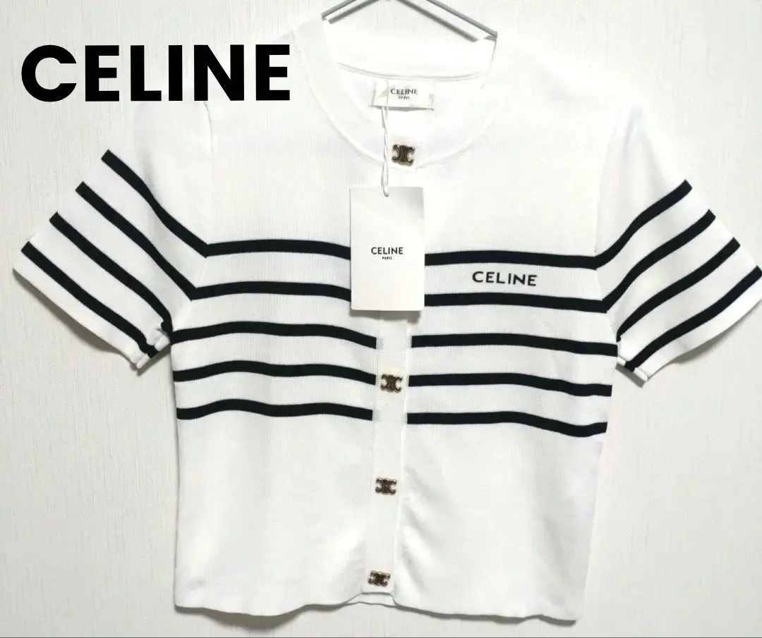 2025年最新】CELINE Tシャツ クロップド丈の人気アイテム - メルカリ