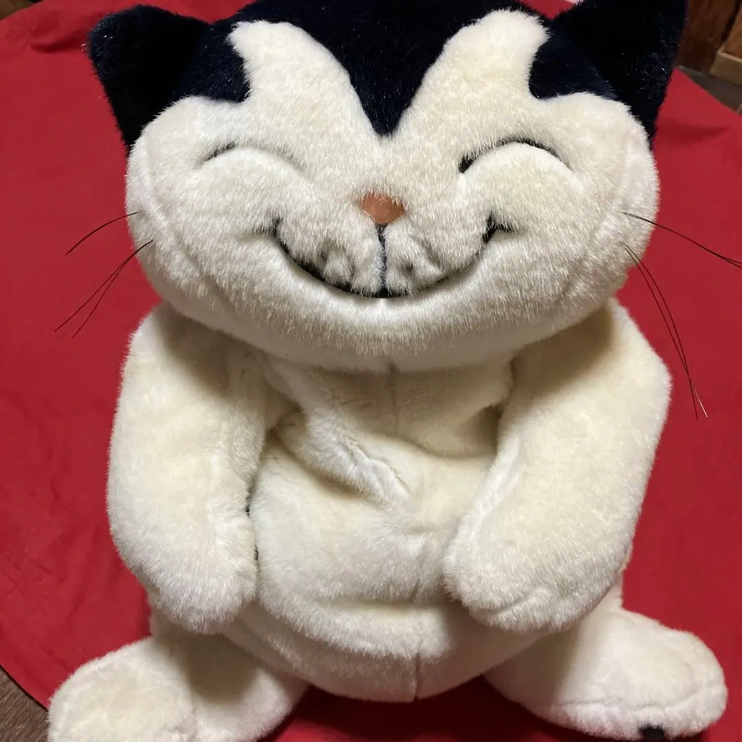 美品✨猫のヤーコプ　ぬいぐるみ Amazon.co.jp: タグ付き 猫のヤーコプ ぬいぐるみ 昭和レトロ