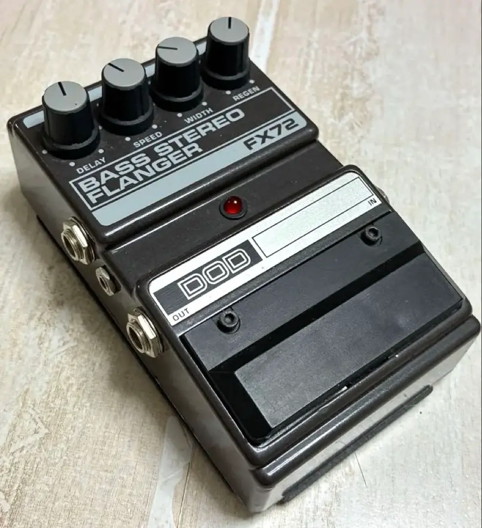 DOD ベースフランジャー FX72 ベースステレオフランジャー DOD FX72 Bass Stereo Flanger - What To Know & Where To Buy