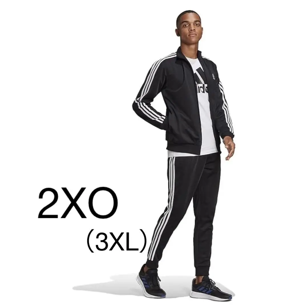【美品】adidas ジャージ セットアップ 上下 黒 2XO ビッグサイズ 楽天市場】アディダス ジャージ 2xoの通販