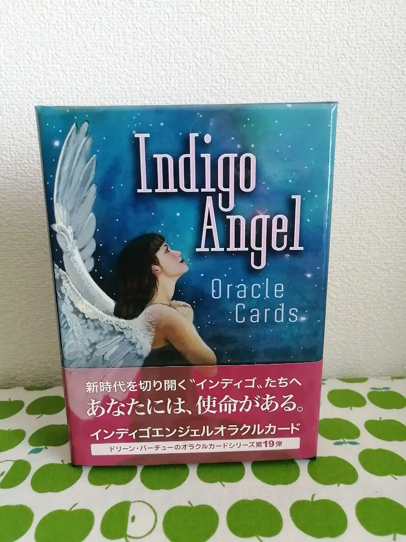美品✨日本語版・正規品✨インディゴエンジェルオラクルカード／絶版希少品 ギフト】 🔔インディゴエンジェルオラクルカード（日本語解説書