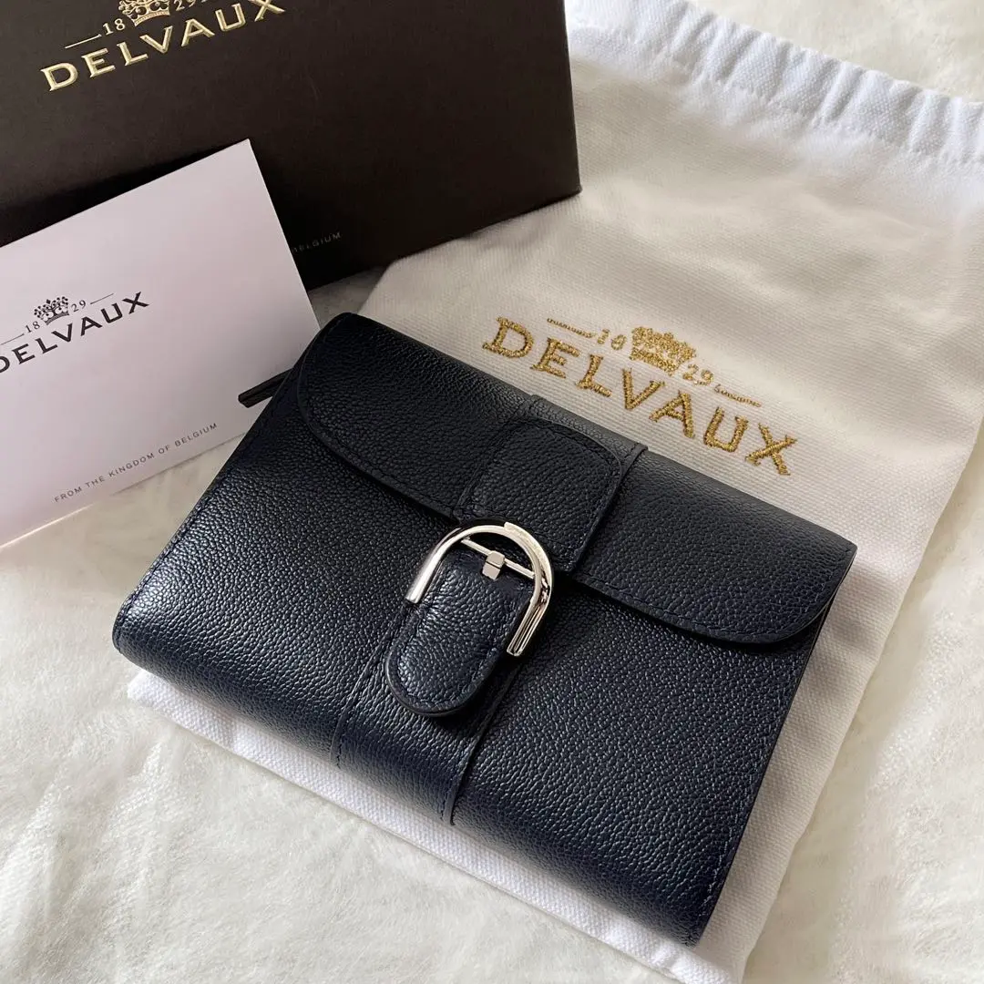 本日限定値下げ中【入手困難】DELVAUX デルヴォー 三つ折り財布 お値下げ delvaux 財布 三つ折り 小銭入れ
