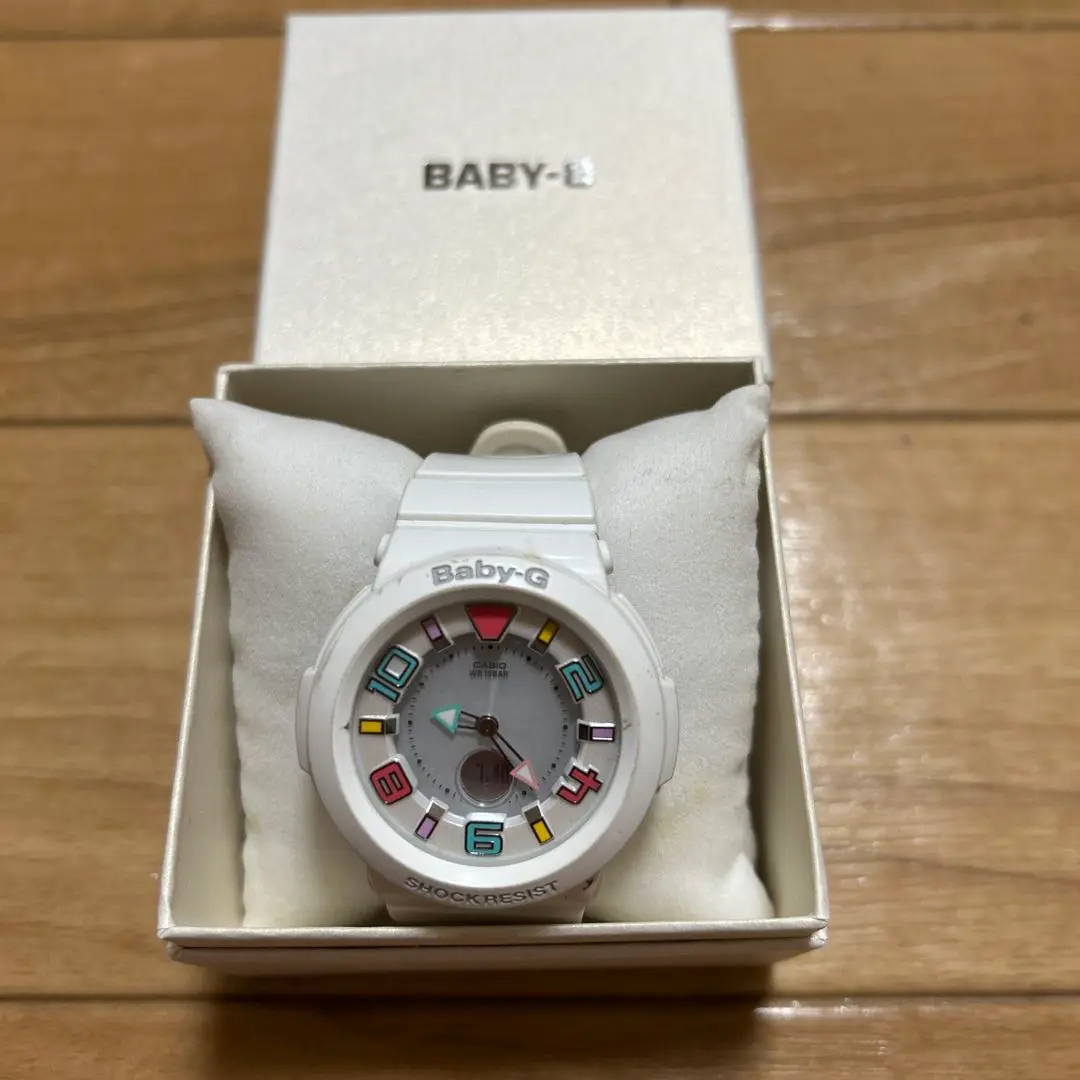 カシオ 腕時計 Baby-G BGA-1601 電波タフソーラー 白 USED 2025年最新】BGA-1601の人気アイテム - メルカリ