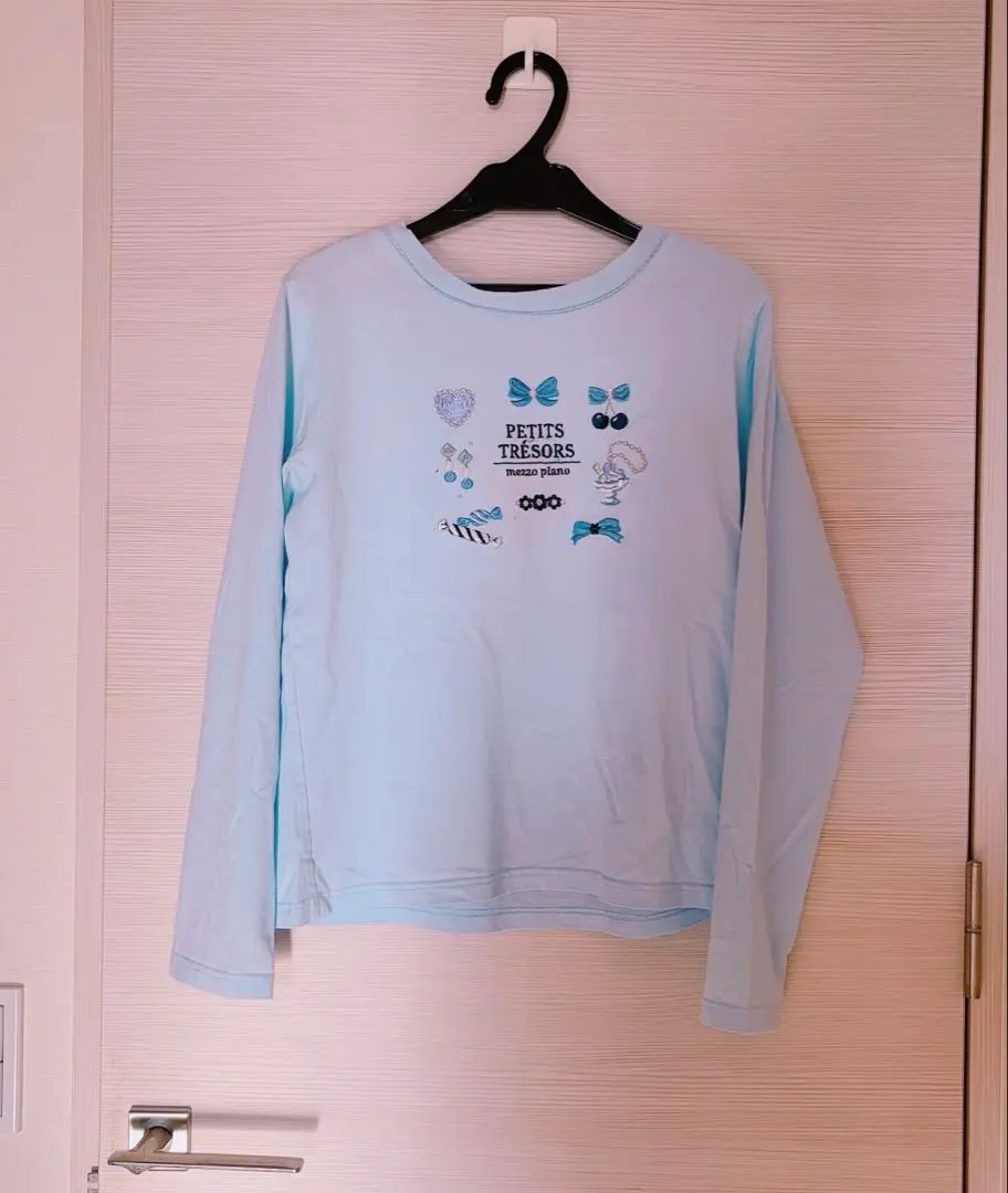 mezzo piano 配飾圖案長袖T恤 的縮圖