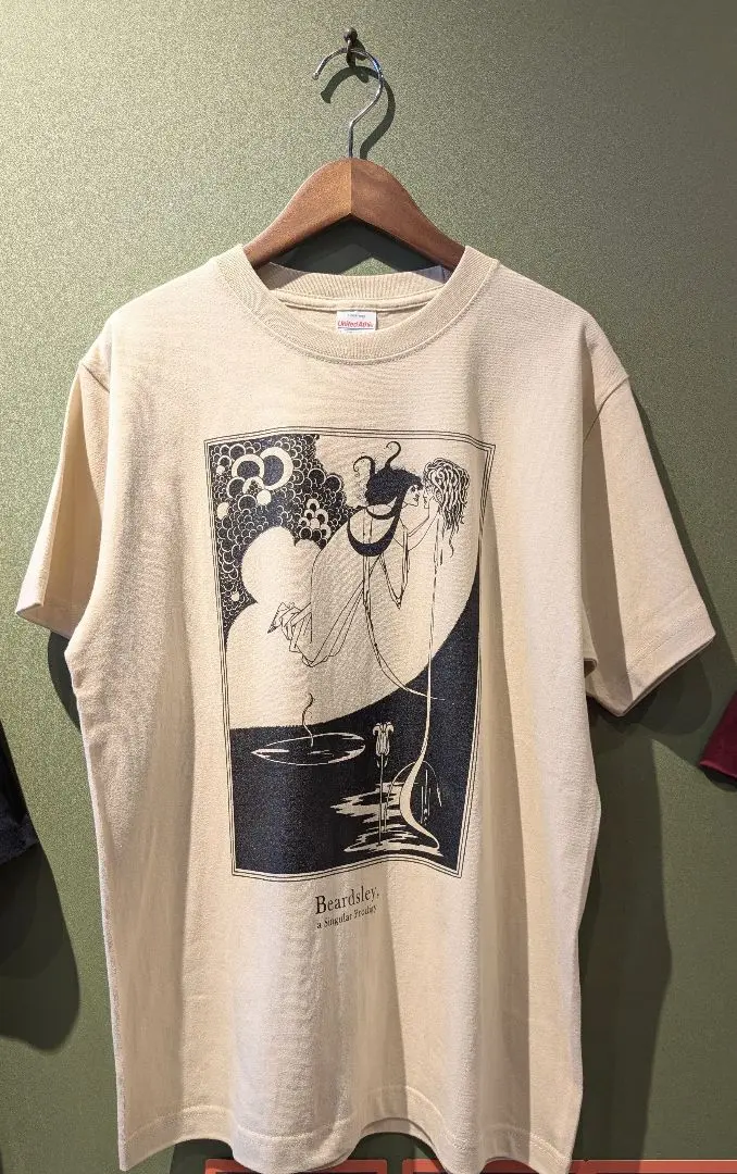 ビアズリー展 ステューディオ第5巻第30号 Tシャツ Mサイズ ホワイト m44483686329_1.jpg?1742697556