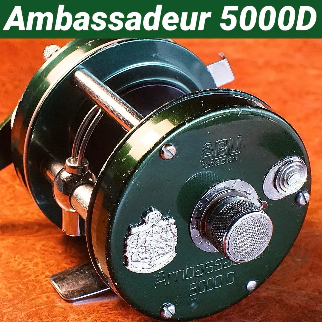 ABU ambassadeur 5000D アブ　アンバサダー　セミダイレクト Try-Angle トライアングル｜Abu Ambassadeur 5000D green 760903