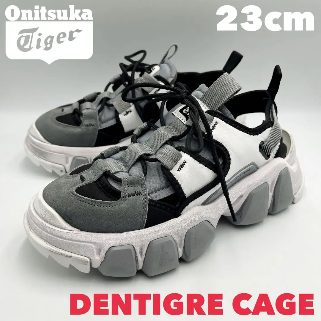 ぬいぐるみ・マスコット Onitsuka Tiger DENTIGRE CAGE 23cm Onitsuka Tiger】DENTIGRE CAGE スニーカーサンダル (onitsuka