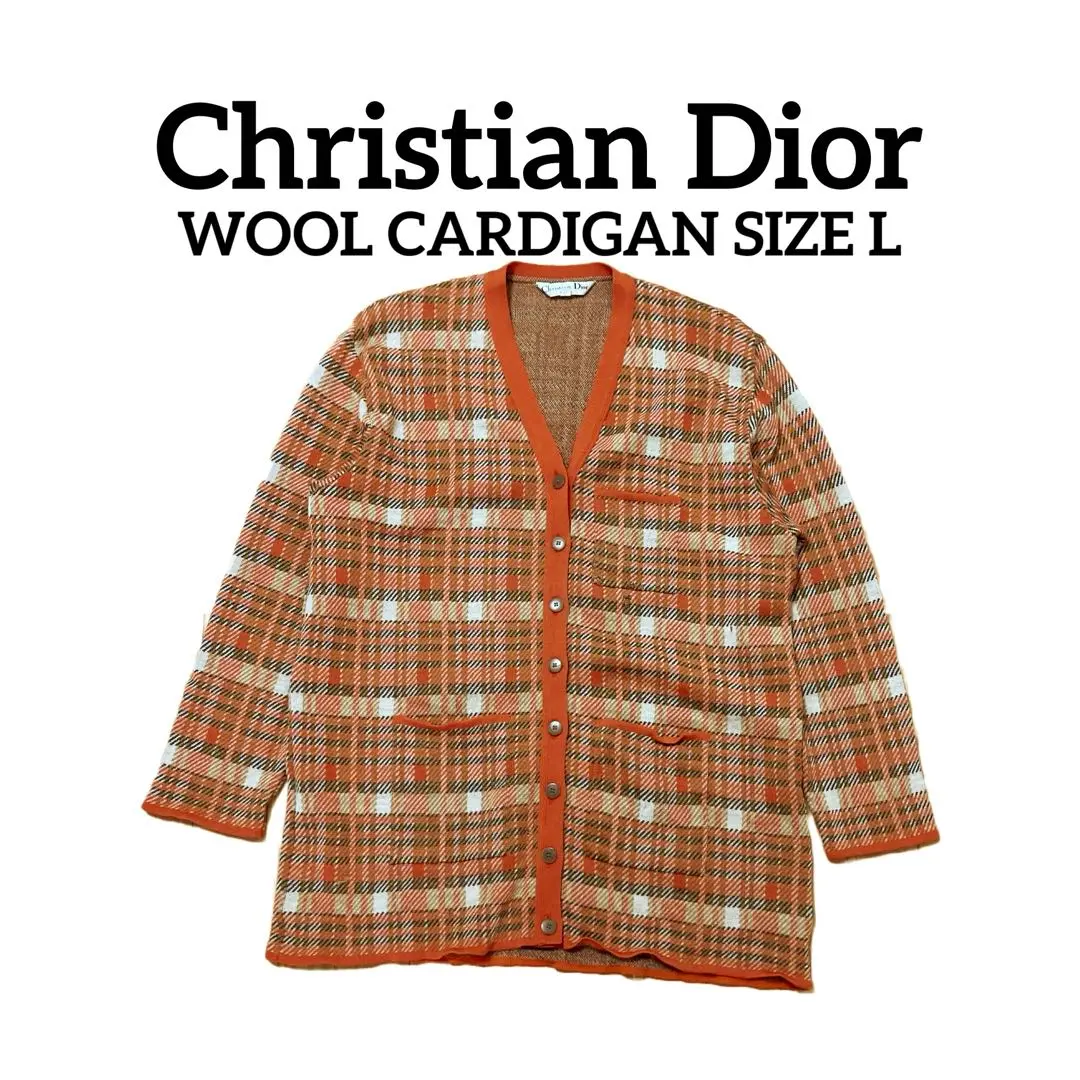 ask Christian Dior メンズ カーディガン Mヴィンテージ 2025年最新】Christian Dior 季節感：秋 メンズ カーディガンの