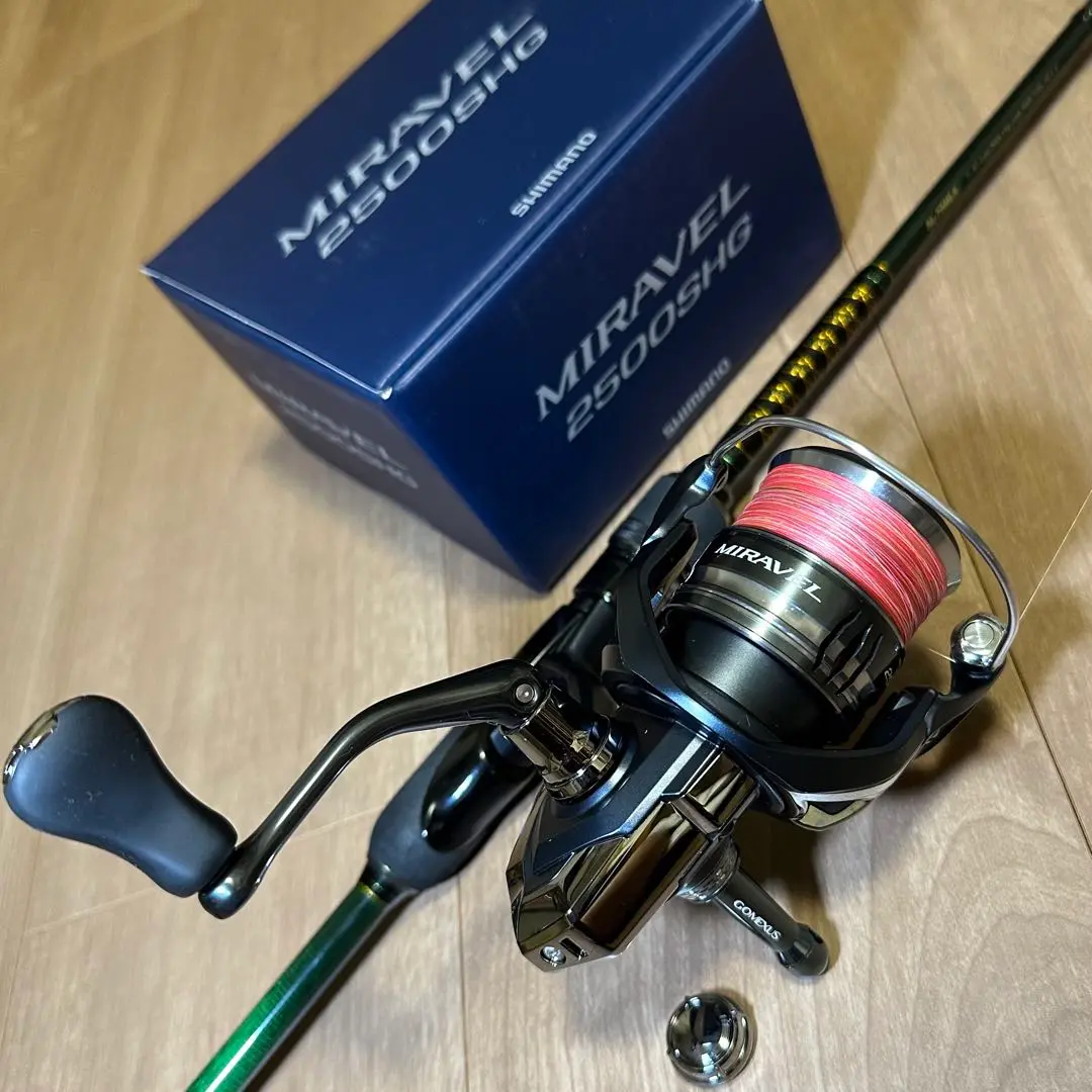 超美品 Shimano Miravel ミラベル 2500SHG リール SHIMANO シマノ MIRAVEL 22 ミラベル 2500SHG 045164 スピニング