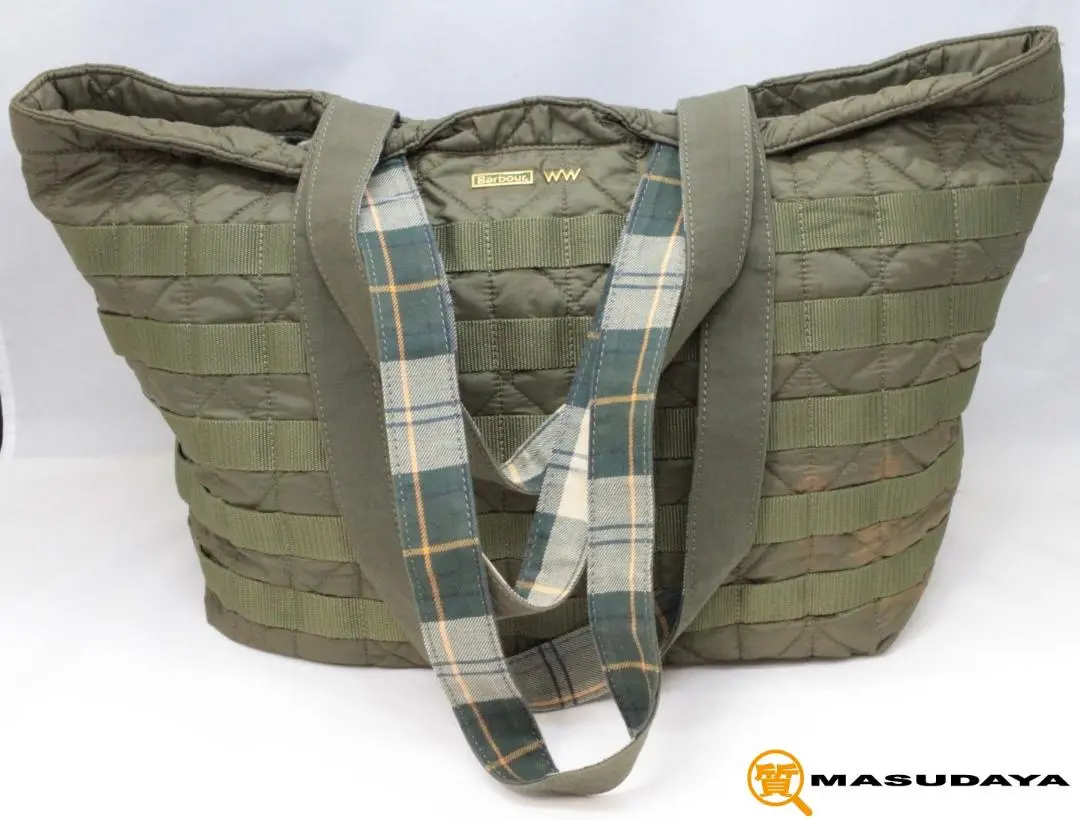 バブアー　Barbour 2025年新作　コットントートバッグ　カーキ バブアー BARBOUR Transport Carry All Tote Bag UBA0744 トート