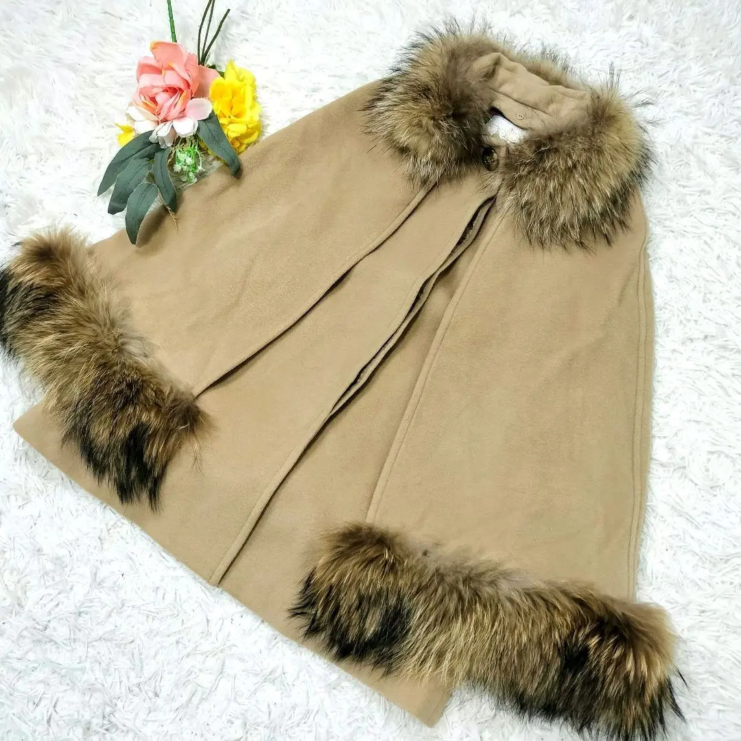 CELFORD｜ファーポンチョコート | Rakuten Fashion(楽天