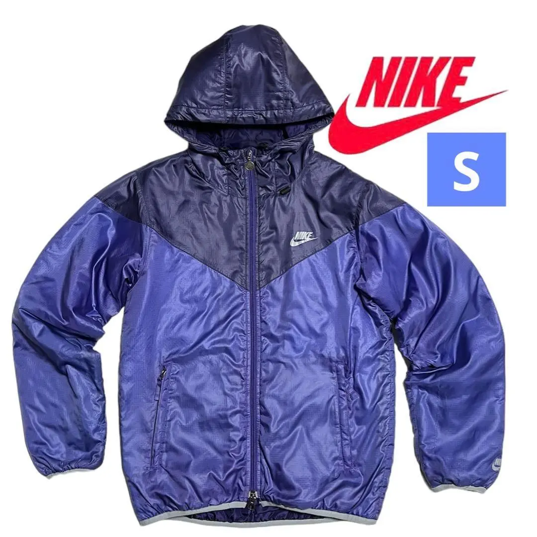 Thumbnail of Sale now on! NIKE Padded Hoodie - Water Resistant, Breathable - Purple - Nylon - Men's S