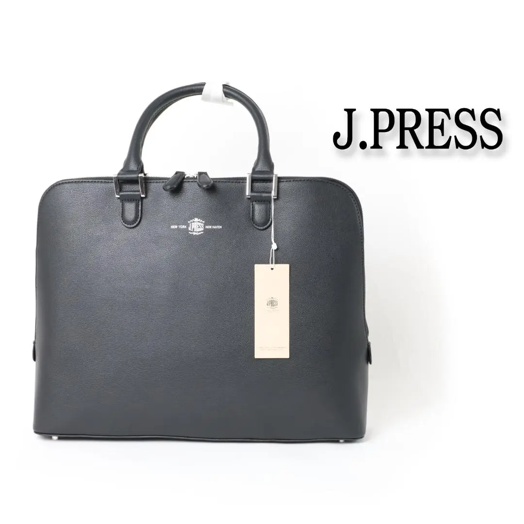 【新品未使用】ジェイプレス Jプレス ビジネスバッグ 面接就活　新社会人 JPRESS ジェイプレス ビジネスバッグ リクルートバック 黒 入学