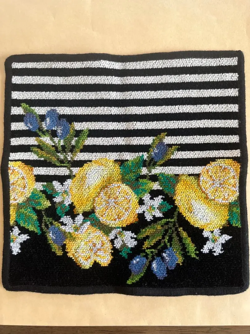 新品⭐️フェイラー♡シチリアーノボーダーセット　ゲストタオル＆ハンカチ　レモン 新品⭐️フェイラー♡シチリアーノボーダーセット ゲストタオル