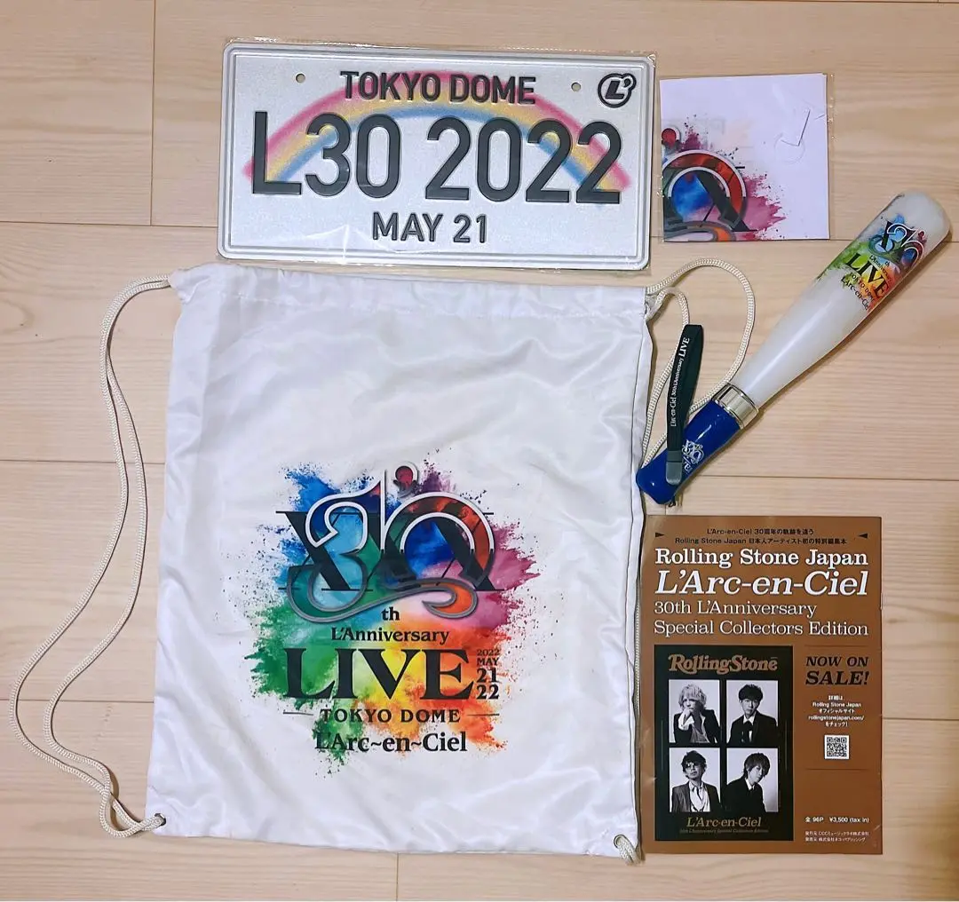 L&#39;Arc～en～Ciel - ラルク　バットマラカスライト中古　レターセットなどセット 2025年最新】マラカスライト ラルクの人気アイテム - メルカリ