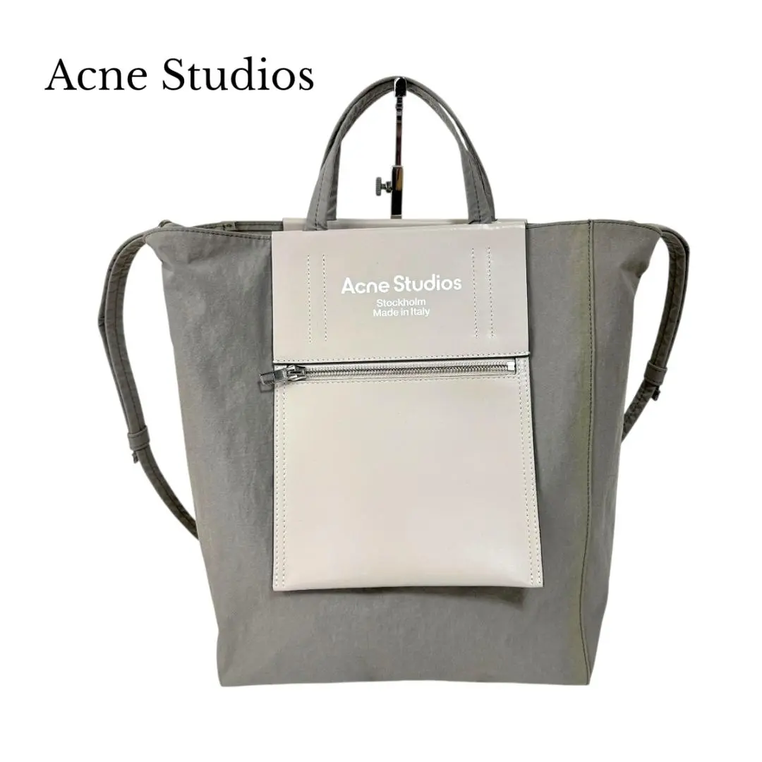 Acne studios ペイパリートートバッグ　M ACNE STUDIOS アクネ トートバッグ/クロスボディバッグ/PAPERY