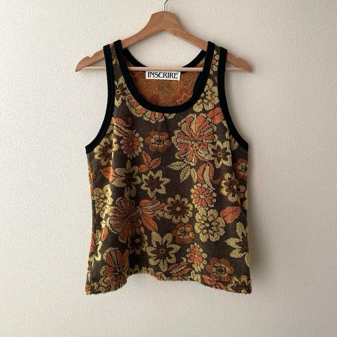 SUMMER SALE】INSCRIRE(アンスクリア)CUT15 レイヤードタンク